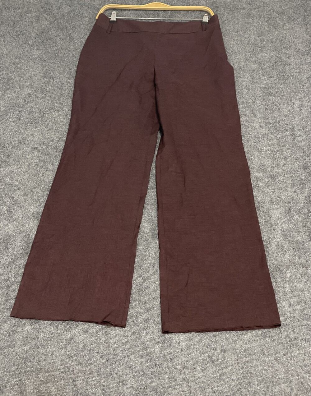 Adolfo Dominguez Pants Womens 8-10 Dress Pants Wide Leg Flared N274